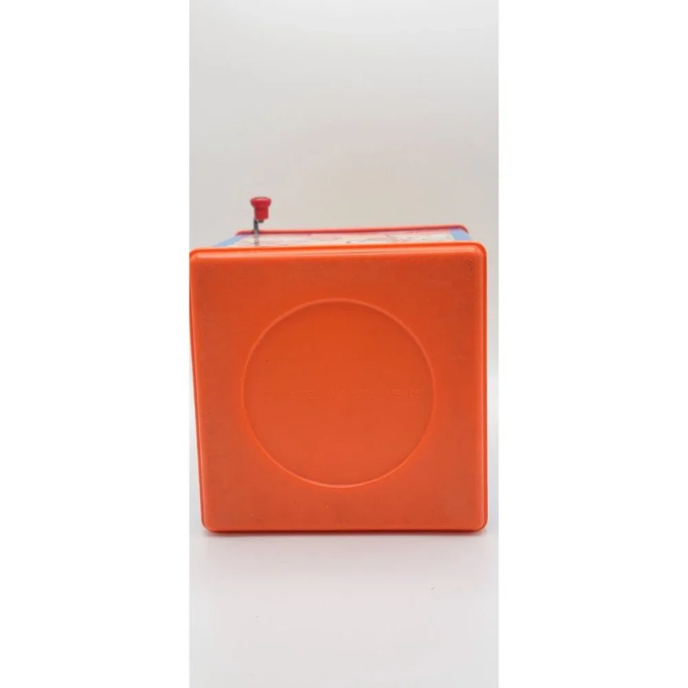 Vintage 1976 Mattel Jack-in-the-Box – Musical Pop-Up Clown – WORKS – Original Se - Picture 6 of 7